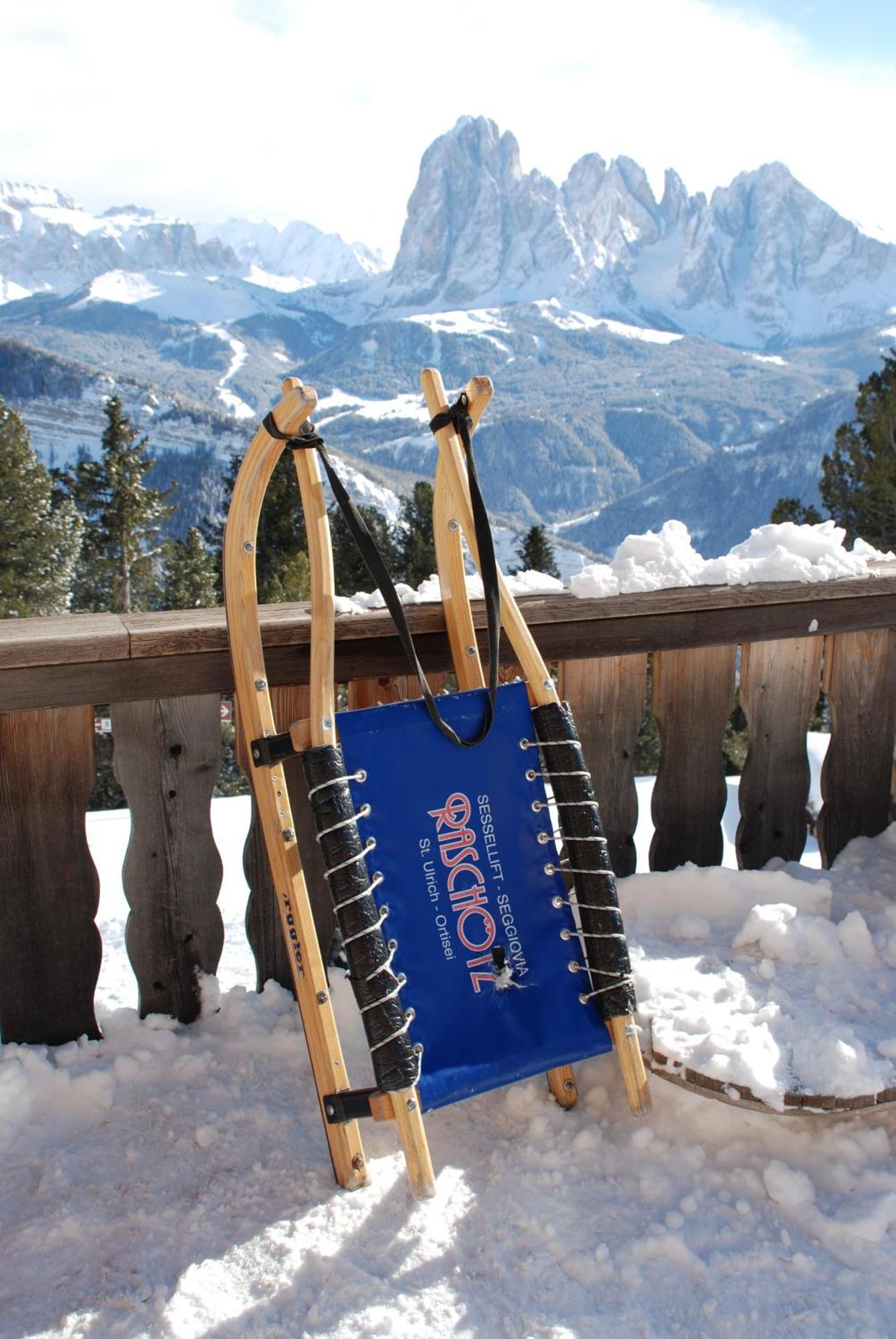 Chalet Da Mont Resciesa Ортизеи Экстерьер фото