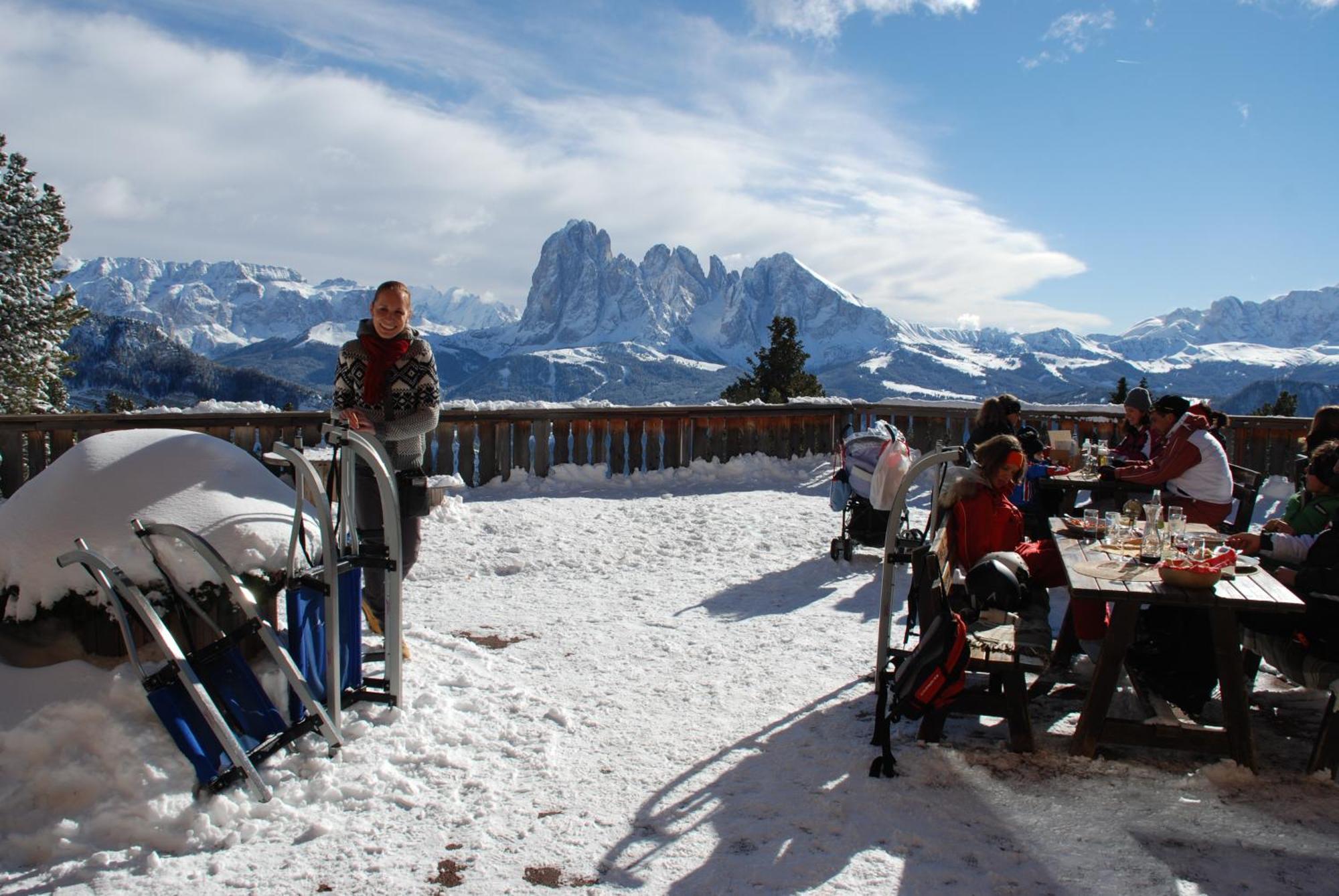 Chalet Da Mont Resciesa Ортизеи Экстерьер фото